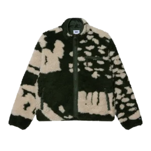 OBEY shaggy sherpa jacket