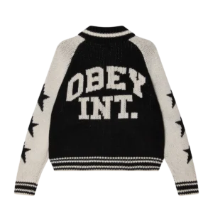 OBEY cowichan sweater zip