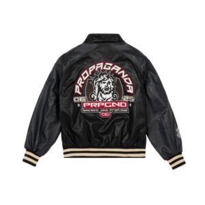 PROPAGANDA varsity jacket profane