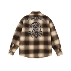 PROPAGANDA flannel overshirt jeez
