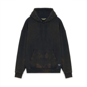 Iuter label marble hoodie
