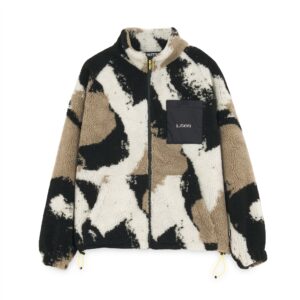 Iuter tornado fur zip neck