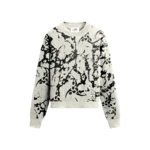 Vertere Delta Knit Sweater white