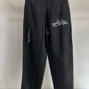 Blueskin baggy black denim jeans
