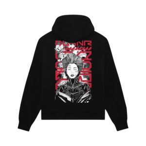 Dolly Noire metal geisha hoodie